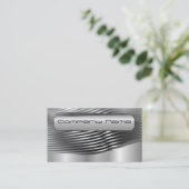 Elegante Visitenkarte für Unternehmen (Stehend Vorderseite)