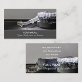 Elegante Visitenkarte für Zahnärzte (Vorne/Hinten)