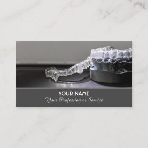 Elegante Visitenkarte für Zahnärzte