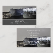 Elegante Visitenkarte für Zahnärzte (Vorne/Hinten)