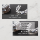 Elegante Visitenkarte für Zahnärzte (Vorne/Hinten)