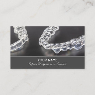 Elegante Visitenkarte für Zahnärzte