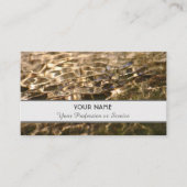 Elegante Visitenkarte in klarem, fließendem Design (Vorderseite)