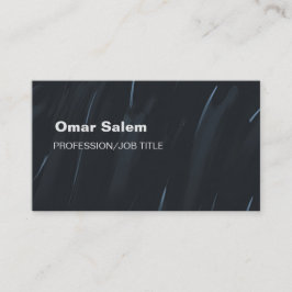 Elegante Visitenkarte mit phantastischen schönen T