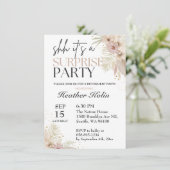 Elegante Visitenkarte Online druckbar Einladung (Stehend Vorderseite)