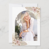 Elegante Visitenkarte Online druckbar Einladung (Rückseite)