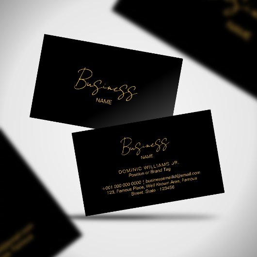 Elegante Visitenkarte - Premium & Minimal | DP7