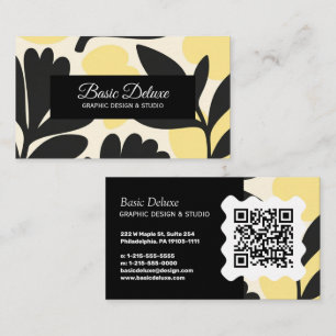Elegante Visitenkarte - QR-Code