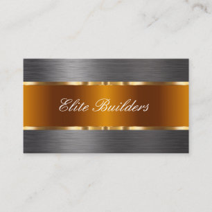 Elegante Visitenkarten für Bauunternehmen Visitenkarte