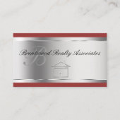 Elegante Visitenkarten für Real Anwesen Visitenkarte (Vorderseite)