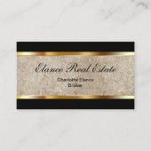 Elegante Visitenkarten für Real Anwesen Visitenkarte (Vorderseite)