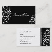 Elegante Visitenkarten Visitenkarte (Vorne/Hinten)