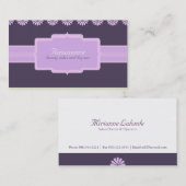 Elegante Visitenkarten Visitenkarte (Vorne/Hinten)