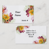 ELEGANTE VISITENKARTEN VISITENKARTE (Vorne/Hinten)