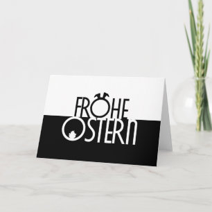 Elegante von Ostern für Deine Liebsten! Karte