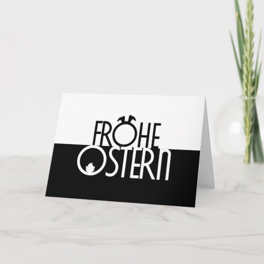 Elegante von Ostern für Deine Liebsten! Karte (Vorderseite)