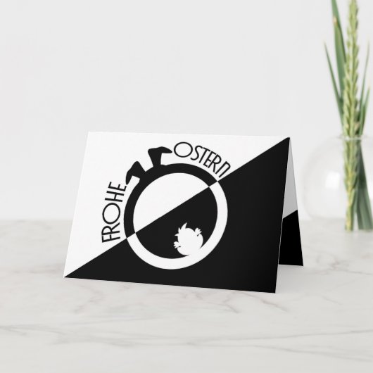 Elegante von Ostern für Deine Liebsten! Karte (Vorderseite)