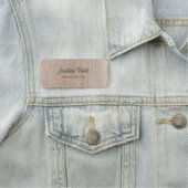 Elegante Vorlage für das Handschreiben von Skriptt Namensschild (Beispiel)