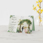 Elegante Vorlage für Hochzeitsfeiern (Gelbe Blume)