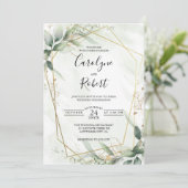 Elegante Vorlage für Hochzeitsfeiern (Stehend Vorderseite)