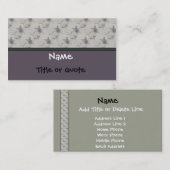 Elegante Vorlage für Unternehmen oder Visitenkarte (Vorne/Hinten)