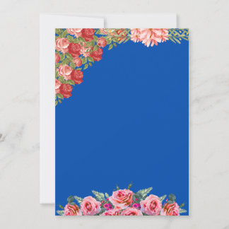 Elegante Vorlage für Verlobungseinladung