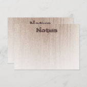 Elegante Vorlage Moderner, bedrückter Text (Vorne/Hinten)