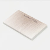 Elegante Vorlage Moderner, bedrückter Text Post-it Klebezettel (angewinkelt)