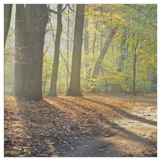 Elegante Waldszene Stoff (Muster)