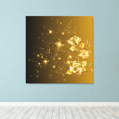 Elegante Wand Deco Canva Leinwanddruck (Insitu (Holzboden))