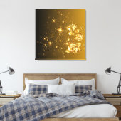 Elegante Wand Deco Canva Leinwanddruck (Insitu (Schlafzimmer))