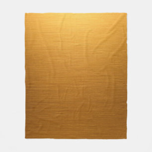 Elegante warme gebürstete Messing-Metalltextur Sti Fleecedecke