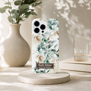 Elegante Wasserfarbe-Blumen Case-Mate iPhone-Hülle iPhone 14 Pro Max Hülle