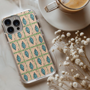 Elegante Wasserfarbe botanische Blätter Grün iPhone 16 Hülle