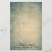 Elegante Wasserfarbe Briefpapier (Vorderseite)