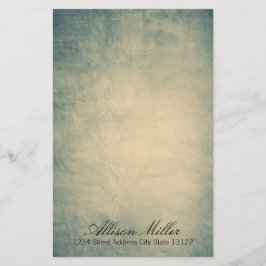 Elegante Wasserfarbe Briefpapier