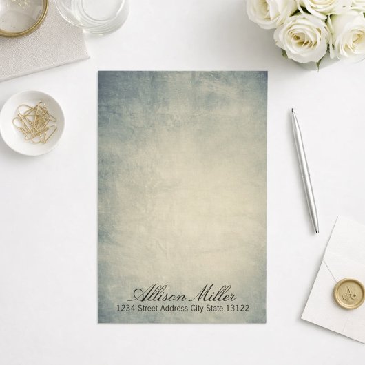 Elegante Wasserfarbe Briefpapier