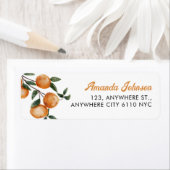 Elegante Wasserfarbe Citrus Orange (Insitu)