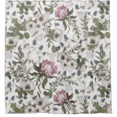 Elegante Wasserfarbe Duschvorhang (Vorderseite)