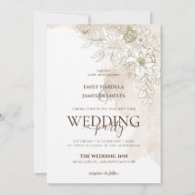 Elegante Wasserfarbe