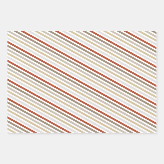 Elegante Wasserfarbe Frohe Weihnachten Geschenkpapier Set (Vorderseite 3)