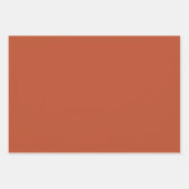 Elegante Wasserfarbe Frohe Weihnachten Geschenkpapier Set (Vorderseite 2)