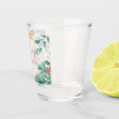 Elegante Wasserfarbe Frohe Weihnachtsschuss Glas (Rechts)