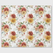 Elegante Wasserfarbe Geschenkpapier (Flach)