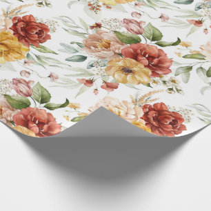 Elegante Wasserfarbe Geschenkpapier