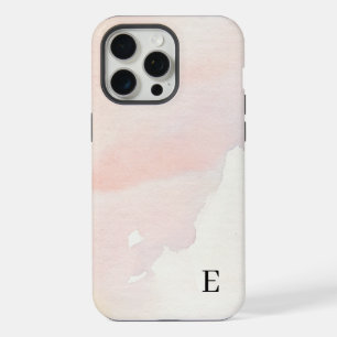 Elegante Wasserfarbe-iPhone-Hülle in Soft Blush iPhone 15 Pro Max Hülle