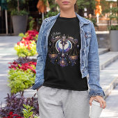 Elegante Wasserfarbe Libra Zodiac Custom T-Shirt