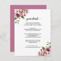 Elegante Wasserfarbe Rosa Bouquet Hochzeit