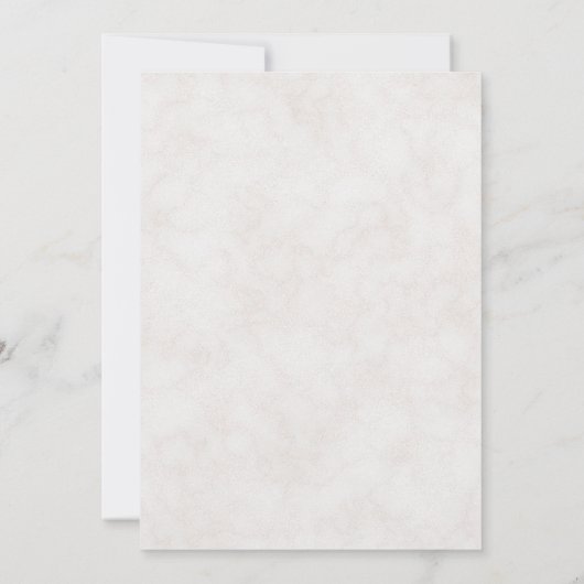 Elegante Wasserfarbe Rosa Magnolia Hochzeit Einladung (Rückseite)