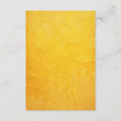 Elegante Wasserfarbe Rot und Gold Poinsettia Hochz Begleitkarte (Rückseite)